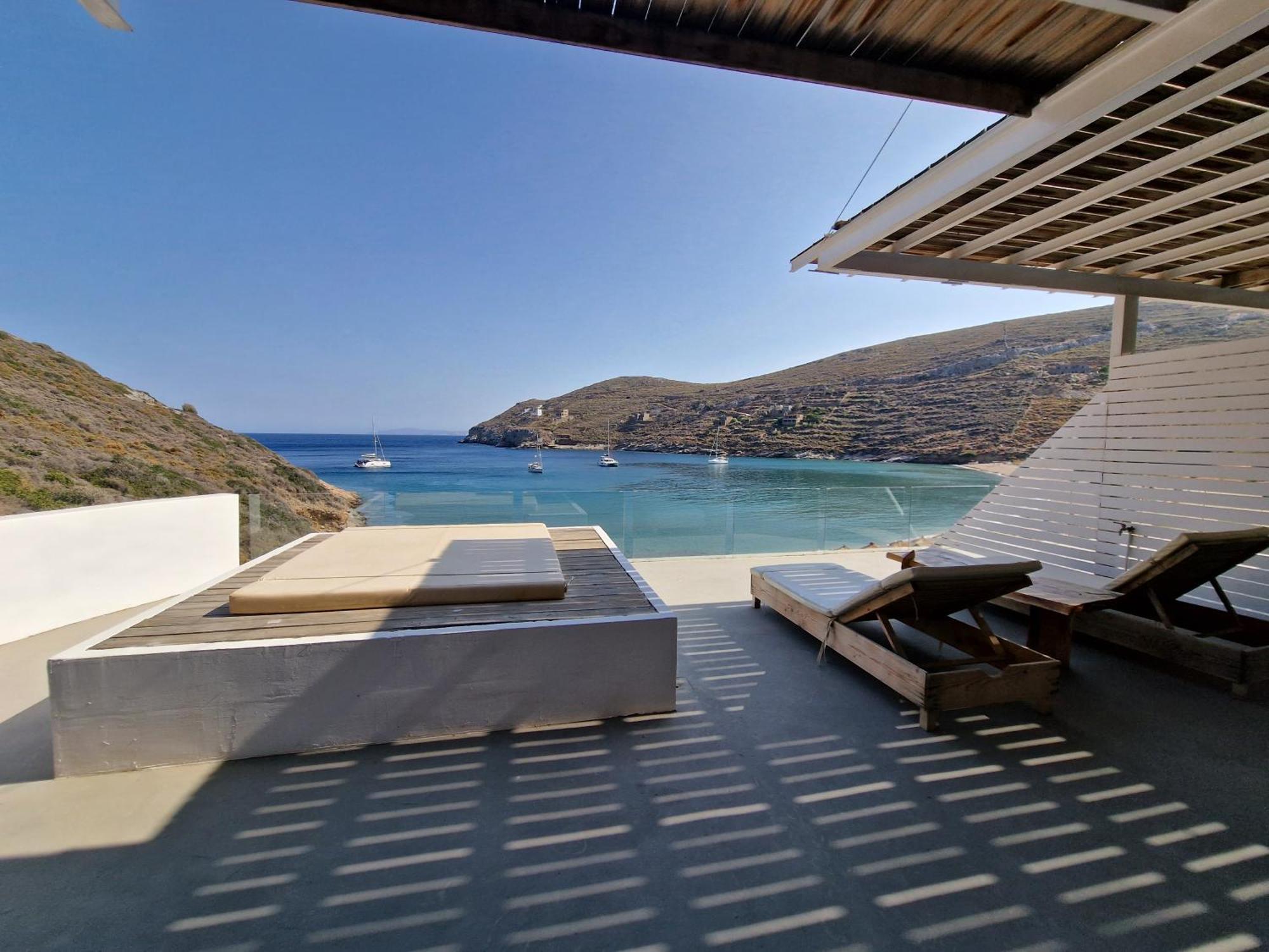 Spathi Beach Suites Kea Quarto foto