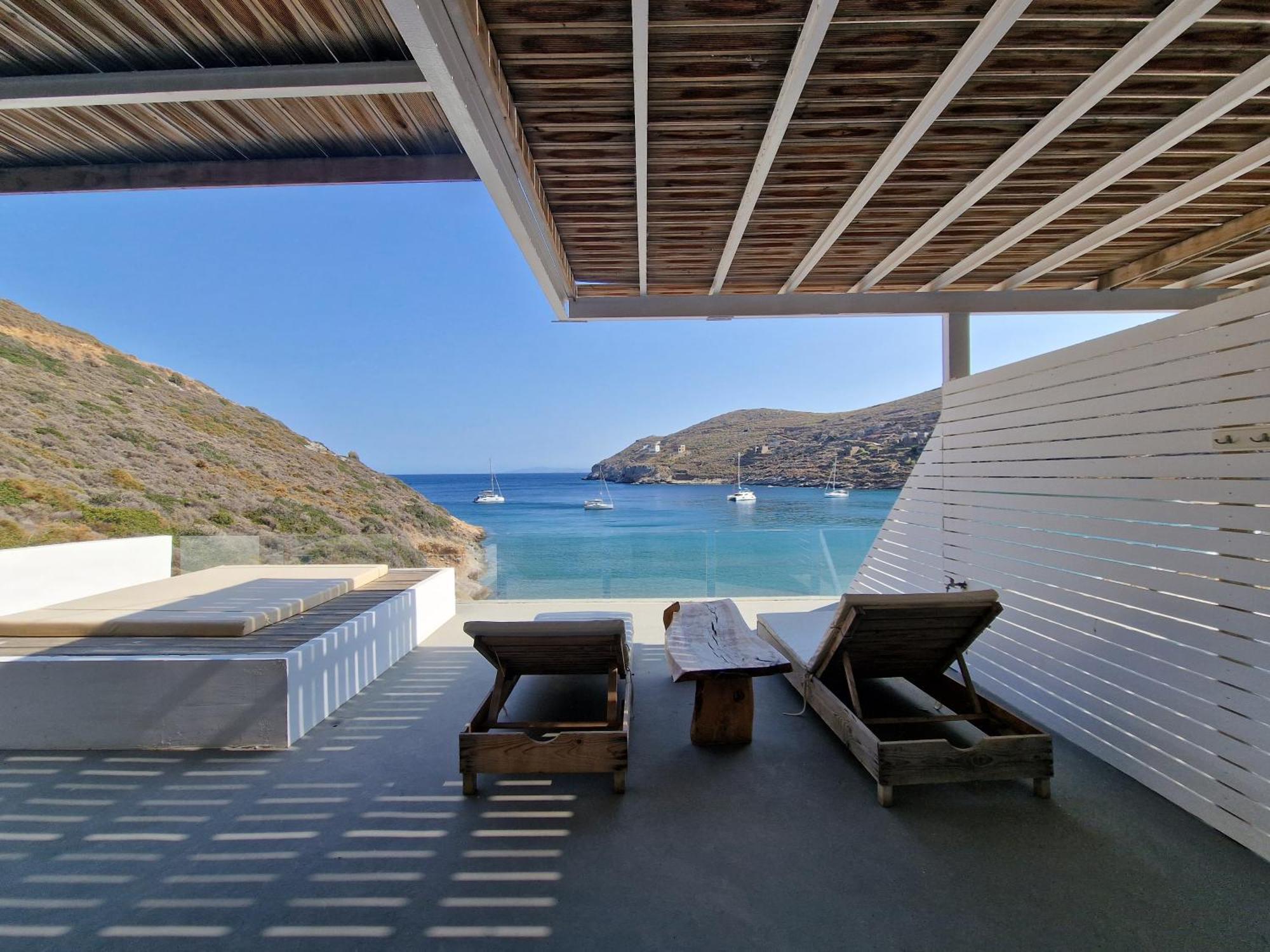 Spathi Beach Suites Kea Quarto foto