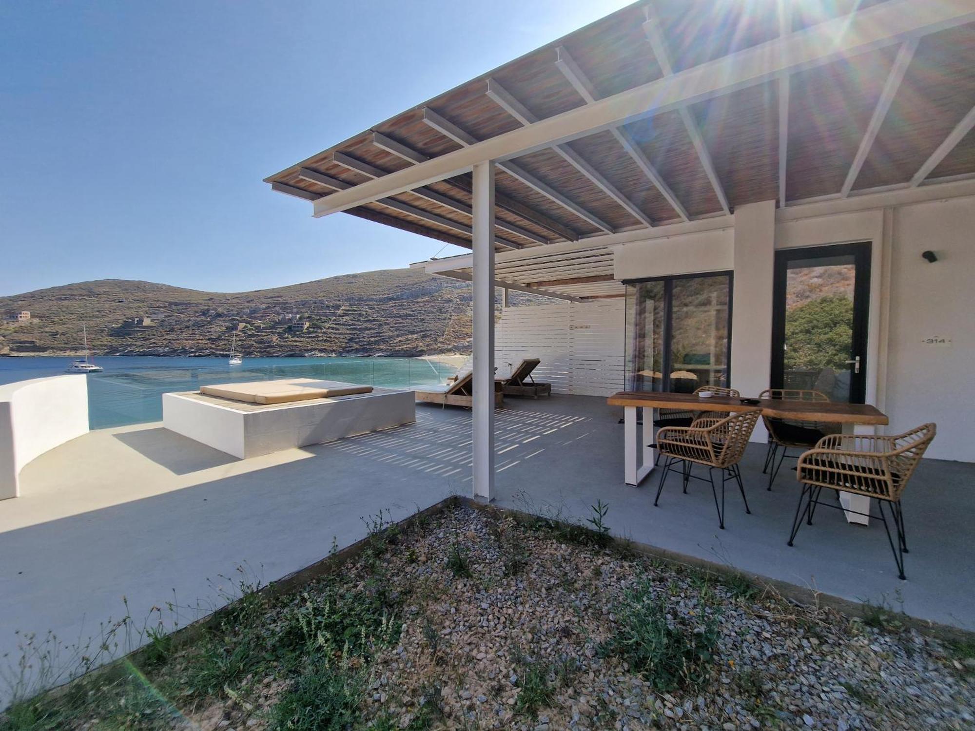 Spathi Beach Suites Kea Quarto foto
