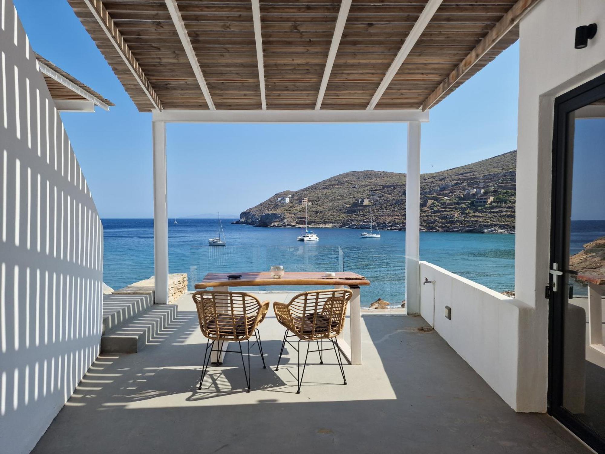 Spathi Beach Suites Kea Quarto foto