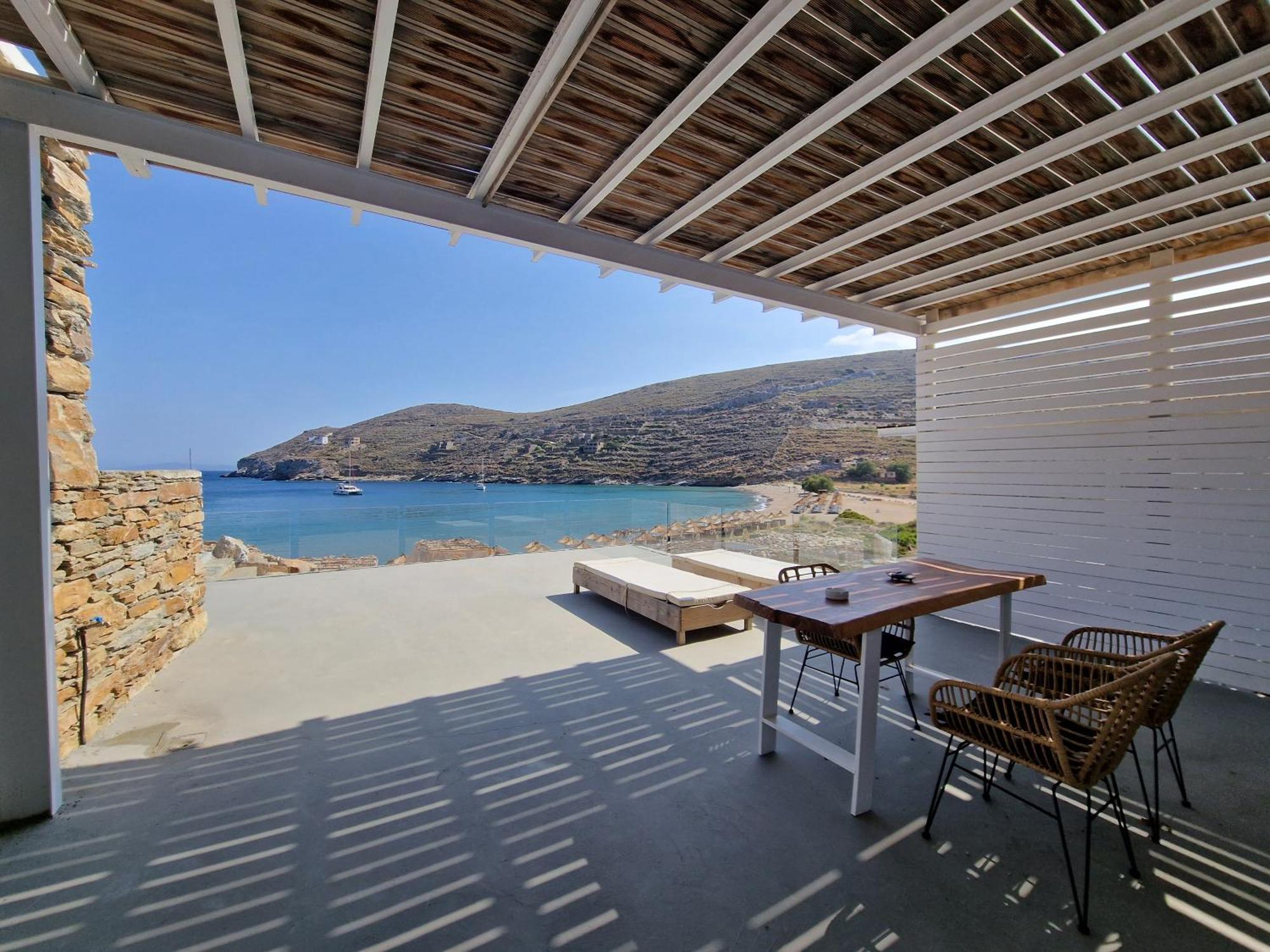 Spathi Beach Suites Kea Quarto foto