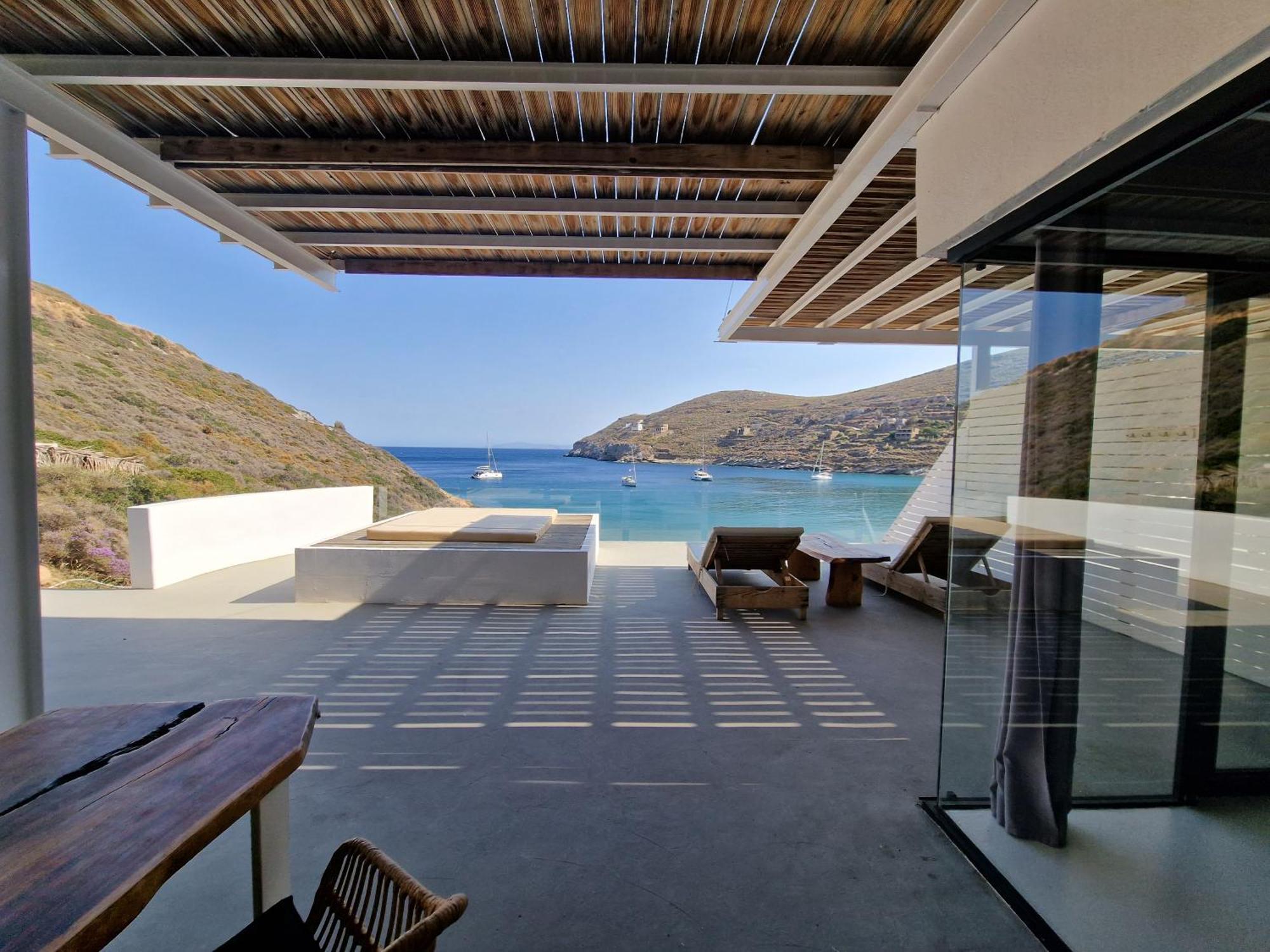 Spathi Beach Suites Kea Quarto foto