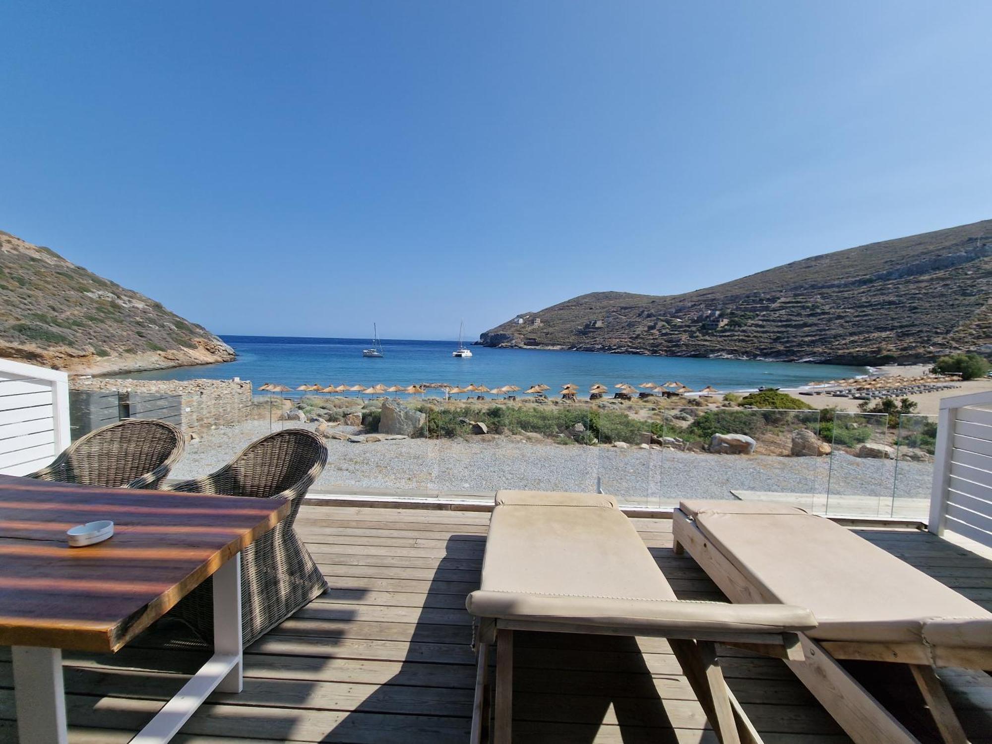 Spathi Beach Suites Kea Quarto foto